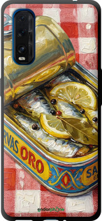 TPU чехол Vintage Sardine Tin Phone для Oppo Find X2 - 6772b-1891 изображение 