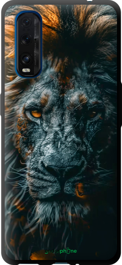 TPU чехол Лев у сутінках для Oppo Find X2 - 6154b-1891 изображение 