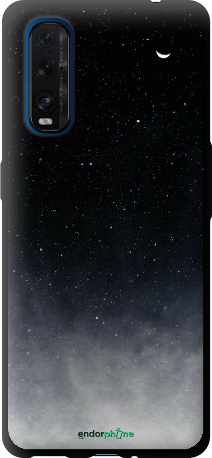TPU чехол Сині хмари, Синій місяць для Oppo Find X2 - 6396b-1891 изображение 