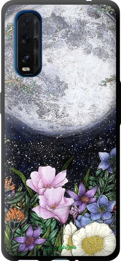 TPU чехол Полночь в саду II для Oppo Find X2 - 6424b-1891 изображение 