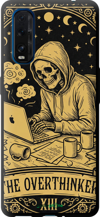 TPU чехол The Overthinker для Oppo Find X2 - 6774b-1891 изображение 