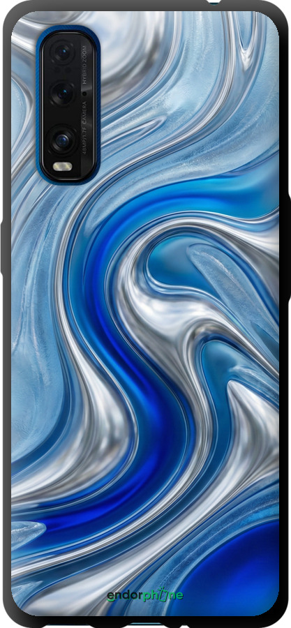 TPU чехол Liquid Chrome для Oppo Find X2 - 6781b-1891 изображение 