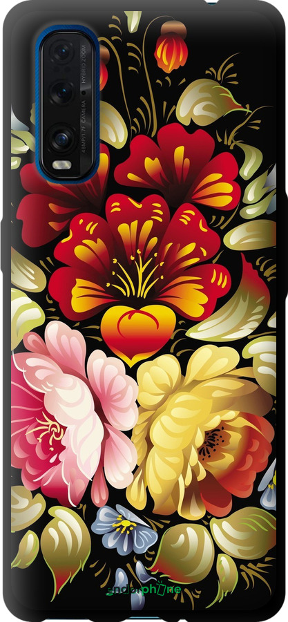 TPU чехол Хохлома 6 для Oppo Find X2 - 829b-1891 изображение 