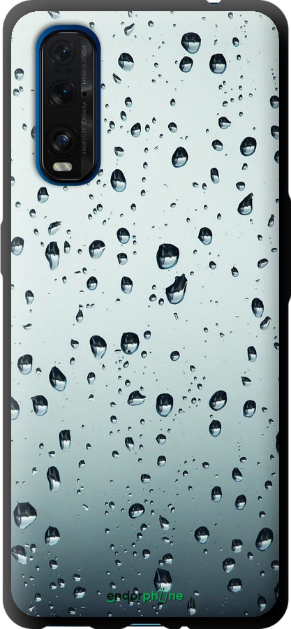 TPU чехол Стекло в каплях для Oppo Find X2 - 848b-1891 изображение 