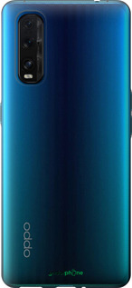 Силиконовый чехол 'Прозрачный' для Oppo Find X2 изображение 11