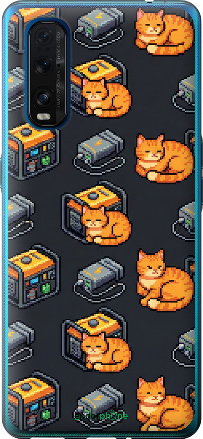 Силиконовый чехол Autonomous Zone для Oppo Find X2 - 6771u-1891 изображение 