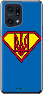 Силиконовый чехол Супер Тризуб для Oppo Find X5 Pro - 1164u-2603 изображение 