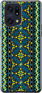 Силиконовый чехол Вышиванка 39 для Oppo Find X5 Pro - 1173u-2603 изображение 