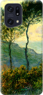 Силиконовый чехол Клод Моне для Oppo Find X5 Pro - 1193u-2603 изображение 