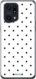 Силиконовый чехол Горох для Oppo Find X5 Pro - 4289u-2603 изображение 