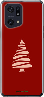 Силиконовый чехол Новогодний 15 для Oppo Find X5 Pro - 4628u-2603 изображение 