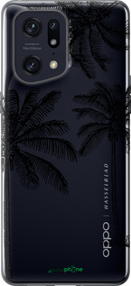 Силіконовий чехол Пальми1 для Oppo Find X5 Pro - 4634u-2603 изображение 