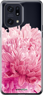 Силиконовый чехол Хризантема для Oppo Find X5 Pro - 4666u-2603 изображение 