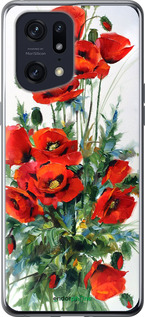 Силиконовый чехол Маки для Oppo Find X5 Pro - 523u-2603 изображение 