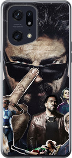 Силиконовый чехол № 5356 для Oppo Find X5 Pro - 5356u-2603 изображение 