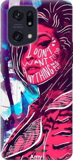 Силиконовый чехол Эми для Oppo Find X5 Pro - 5381u-2603 изображение 