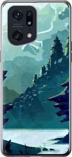 Силиконовый чехол № 5424 для Oppo Find X5 Pro - 5424u-2603 изображение 