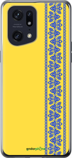 Силіконовий чехол Вишиванка 4 для Oppo Find X5 Pro - 569u-2603 изображение 