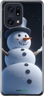 Силиконовый чехол 'Снеговик' для Oppo Find X5 Pro изображение 7