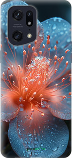 Силіконовий чехол Роса на квітці для Oppo Find X5 Pro - 6039u-2603 изображение 