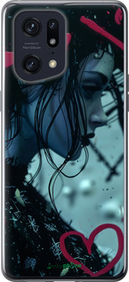 Силиконовый чехол XO Love v2 для Oppo Find X5 Pro - 6057u-2603 изображение 