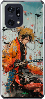 Силиконовый чехол Agatsuma Zenitsu: Убийца демонов для Oppo Find X5 Pro - 6118u-2603 изображение 