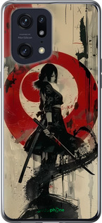 Силиконовый чехол Боевое искусство для Oppo Find X5 Pro - 6126u-2603 изображение 