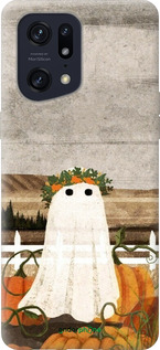 Силиконовый чехол Призрак для Oppo Find X5 Pro - 6245u-2603 изображение 