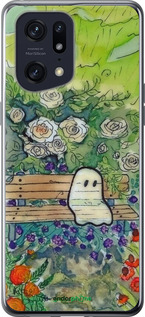 Силиконовый чехол Призрак 3 для Oppo Find X5 Pro - 6248u-2603 изображение 