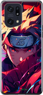 Силиконовый чехол Наруто для Oppo Find X5 Pro - 6274u-2603 изображение 