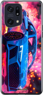 Силиконовый чехол Ауди для Oppo Find X5 Pro - 6286u-2603 изображение 