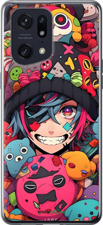 Силіконовий чехол Аніме хлопець для Oppo Find X5 Pro - 6317u-2603 изображение 