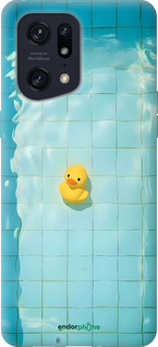 Силиконовый чехол Утенок для Oppo Find X5 Pro - 6323u-2603 изображение 