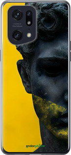 Силиконовый чехол Статуя арт для Oppo Find X5 Pro - 6330u-2603 изображение 