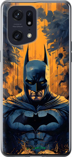 Силиконовый чехол Бэтмен для Oppo Find X5 Pro - 6335u-2603 изображение 