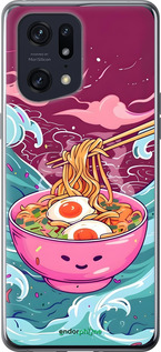 Силиконовый чехол Рамен для Oppo Find X5 Pro - 6360u-2603 изображение 