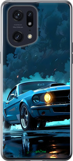 Силіконовий чехол Форд мустанг для Oppo Find X5 Pro - 6374u-2603 изображение 