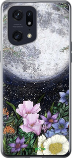 Силиконовый чехол Полночь в саду II для Oppo Find X5 Pro - 6424u-2603 изображение 