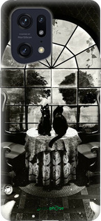 Силіконовий чехол Череп та коти для Oppo Find X5 Pro - 6432u-2603 изображение 