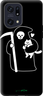 Силиконовый чехол С изображением Кошек для Oppo Find X5 Pro - 6485u-2603 изображение 