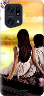 Силиконовый чехол Sunset для Oppo Find X5 Pro - 6607u-2603 изображение 