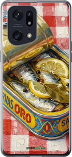 Силиконовый чехол 'Vintage Sardine Tin Phone' для Oppo Find X5 Pro изображение 4