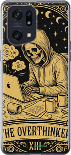 Силиконовый чехол 'The Overthinker' для Oppo Find X5 Pro изображение 1