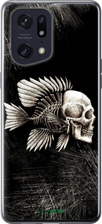 Силиконовый чехол Рыбо-человек для Oppo Find X5 Pro - 683u-2603 изображение 