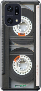 Силиконовый чехол Кассета для Oppo Find X5 Pro - 876u-2603 изображение 