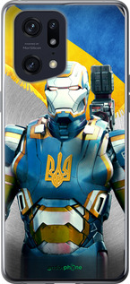 Силіконовий чехол Український кіборг  для Oppo Find X5 Pro - 980u-2603 изображение 