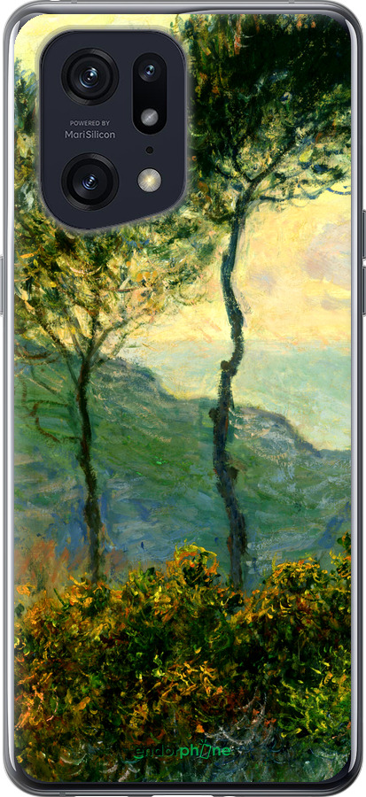 Силиконовый чехол Клод Моне для Oppo Find X5 Pro - 1193u-2603 изображение 