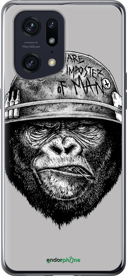 Силиконовый чехол military monkey для Oppo Find X5 Pro - 4177u-2603 изображение 