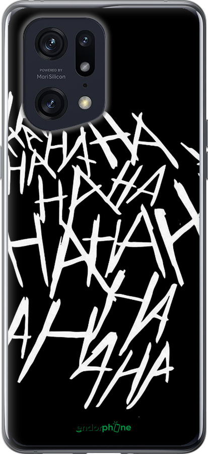 Силіконовий чехол joker hahaha для Oppo Find X5 Pro - 4509u-2603 изображение 