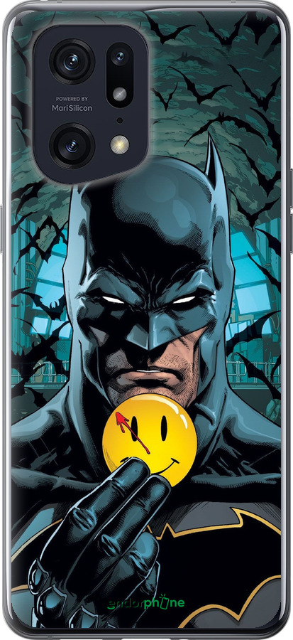 Силиконовый чехол Бэтмен 2 для Oppo Find X5 Pro - 4679u-2603 изображение 